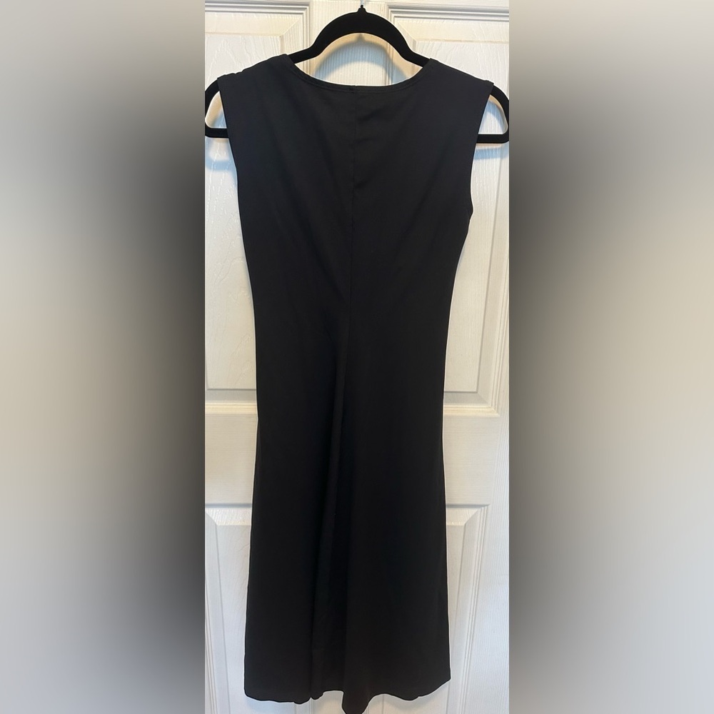 Patagonia Women’s Black Front tie dress Medium - Picture 3 of 8